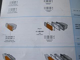 farolins fiat 127 1º modelo