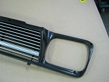 fiat 127 2 serie grelha plastico preto